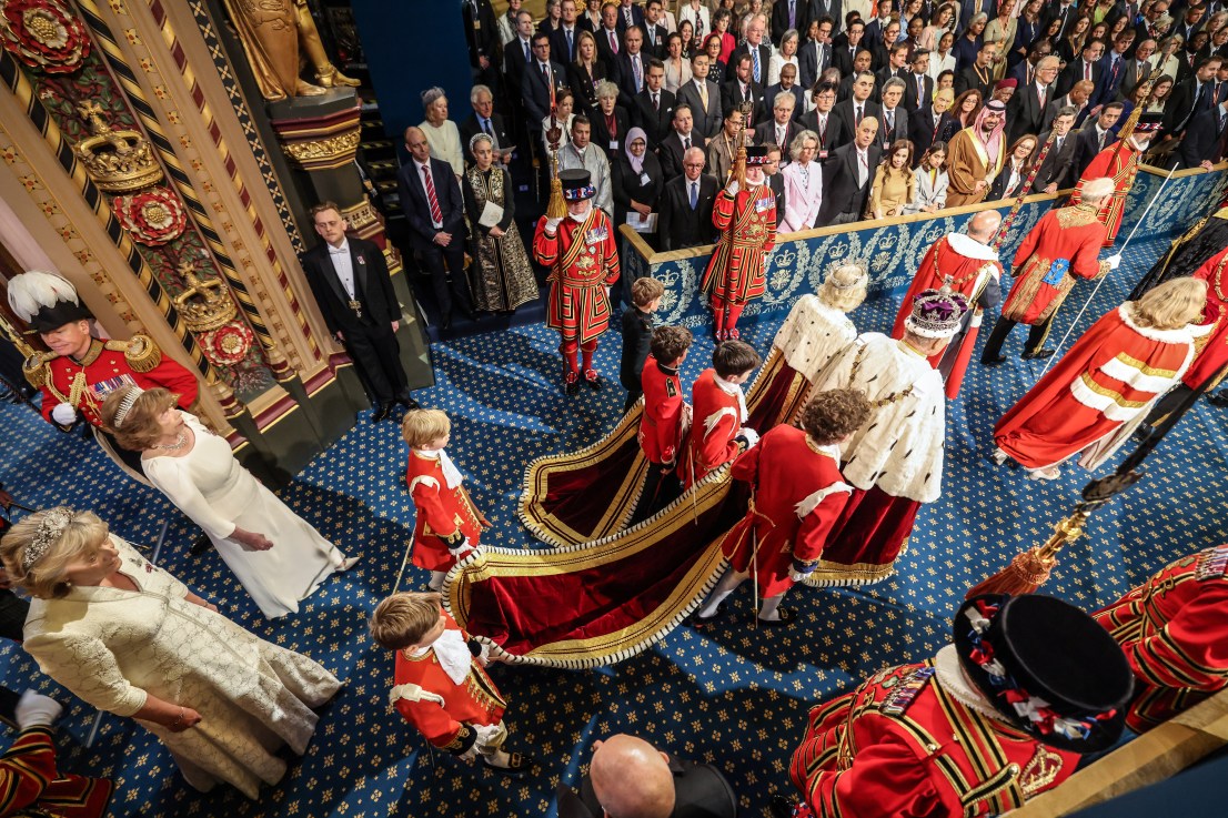 The King’s Speech was overshadowed by the Westminster clown show