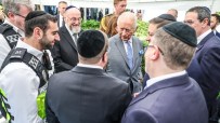 King Charles visits Golders Green in London