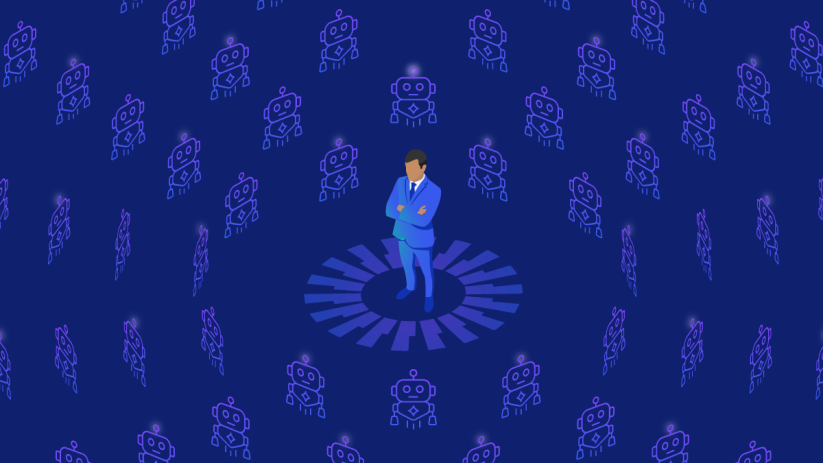 Corporate executives strategizing on managing shadow AI in business environments