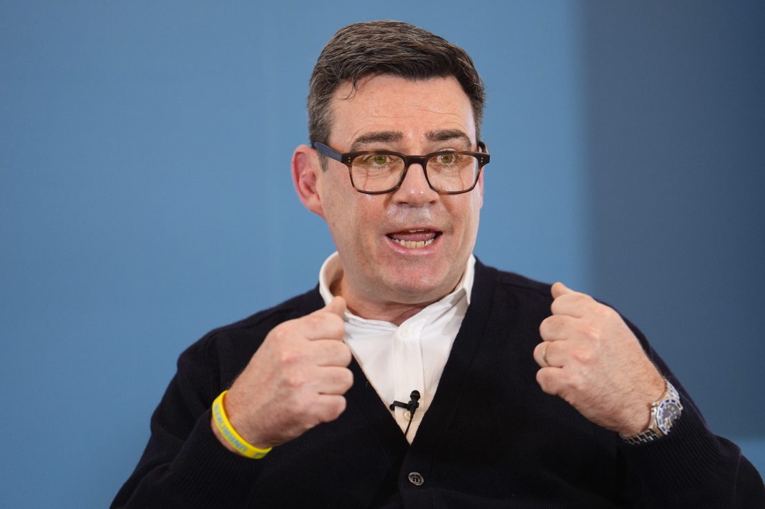 Burnham has said he will attempt to stand as a Labour MP. PA Wire