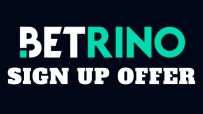 Betrino sign up offer banner showcasing exclusive membership benefits and promotions for new users on a business website