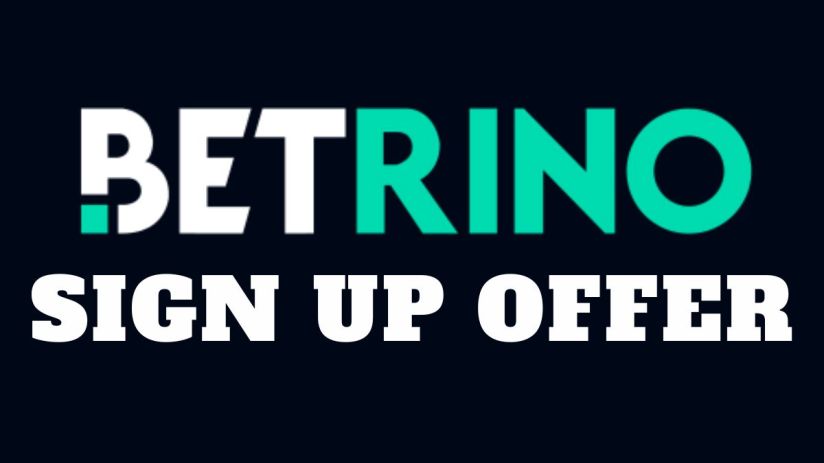 Betrino sign up offer banner showcasing exclusive membership benefits and promotions for new users on a business website