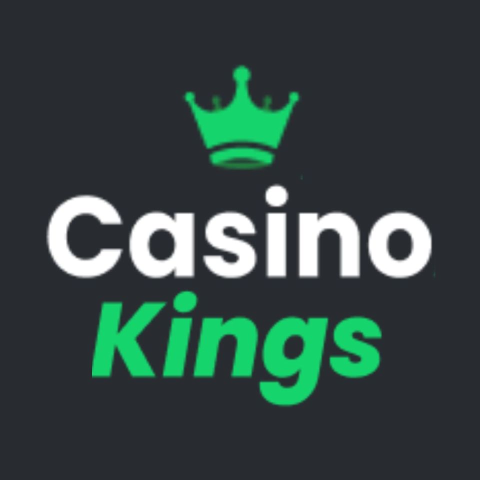 Casino Kings logo featuring bold typography and vibrant colors, representing the brands dynamic presence in the gaming ind...