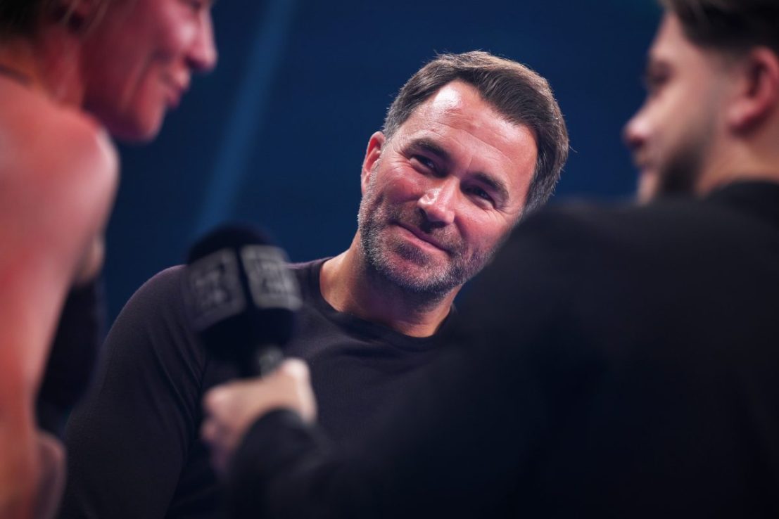 Matchroom’s Eddie Hearn on darts in US, Bruin Capital, Saudi and Dana White