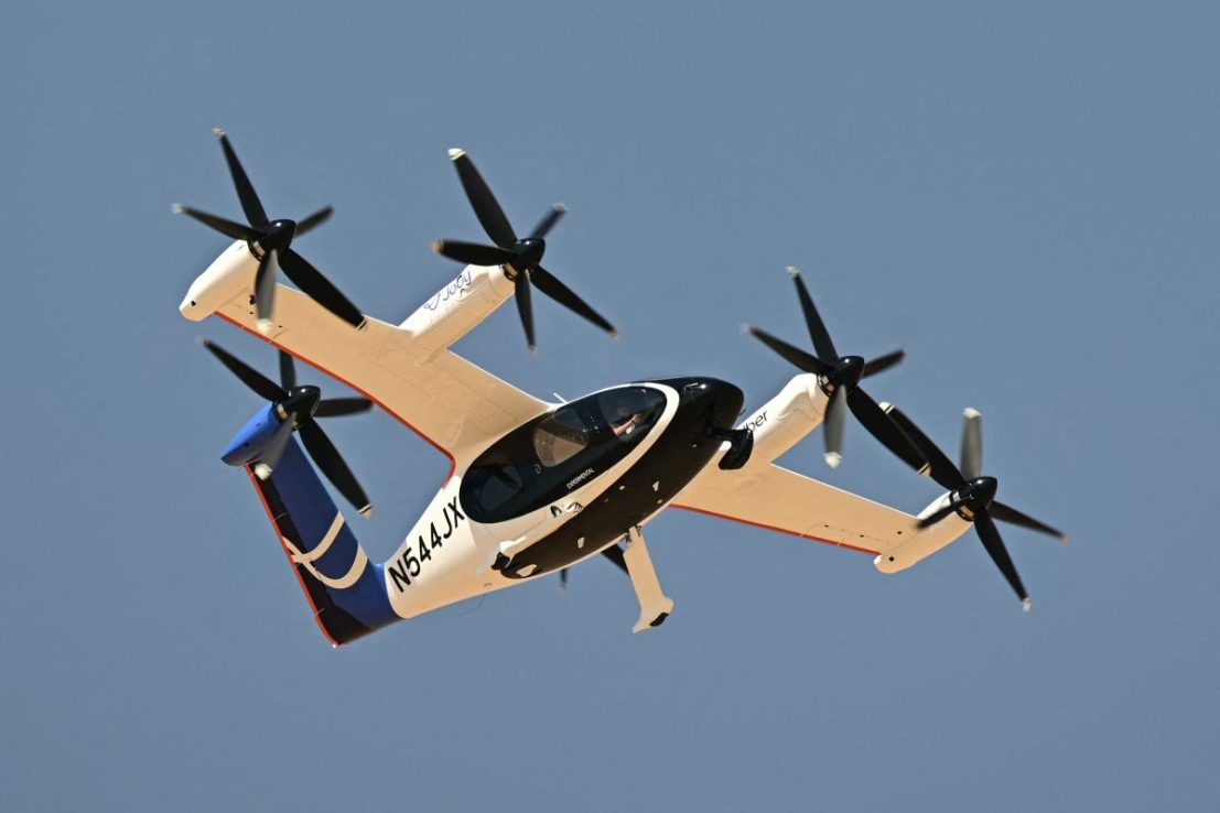 The aircraft giant says the vehicle could carry four passengers 