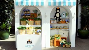 JellyCat plush toys showcased in a vibrant retail display, highlighting their variety and appeal in the general merchandis...