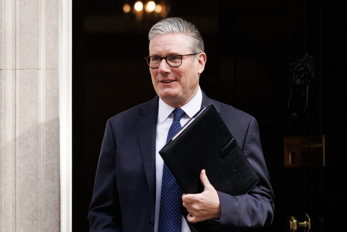 LONDON, ENGLAND - MAY 18: UK Prime Minister Keir Starmer leaves 10 Downing Street on May 18, 2026 in London, England. After a disappointing set of election results for Labour on May 7, Keir Starmer has been under pressure to resign as party leader. Former Health Minister Wes Streeting has resigned his position leaving the way clear for a leadership challenge and Manchester Metro Mayor, Andy Burnham, is set to contest the Makerfield by-election that would give him a route back to Parliament also allowing him to challenge the Prime Minister. (Photo by Dan Kitwood/Getty Images)