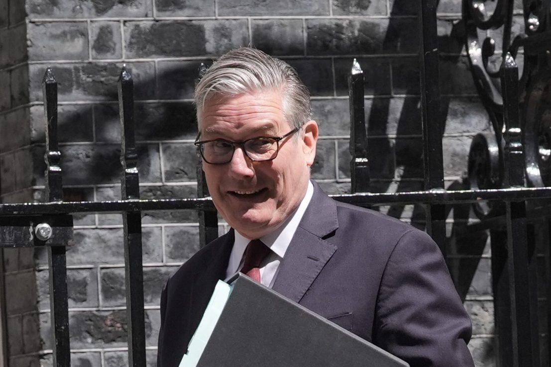 Sir Keir Starmer has set out policies to tackle potential fuel shortages. PA