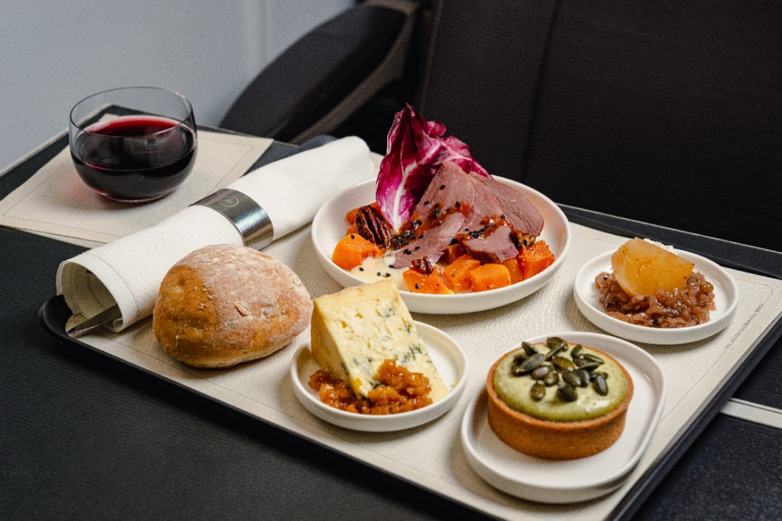 Eurostar has a menu designed by a two Michelin-starred chef