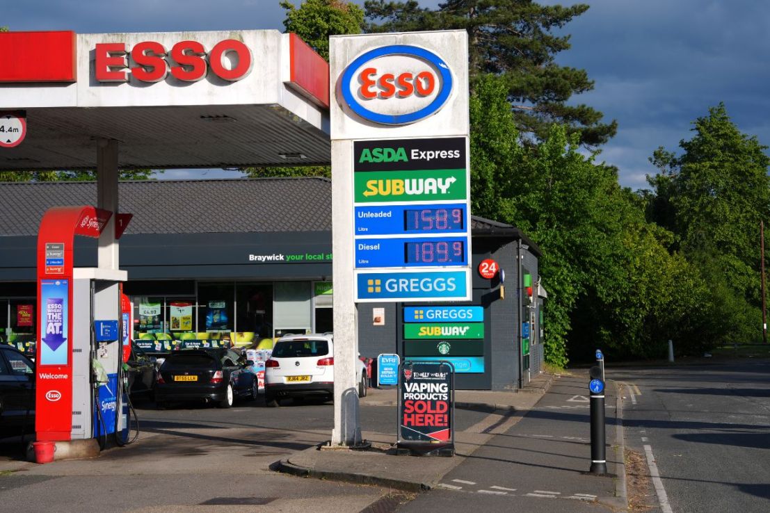 Petrol prices are at their highest since December 2022