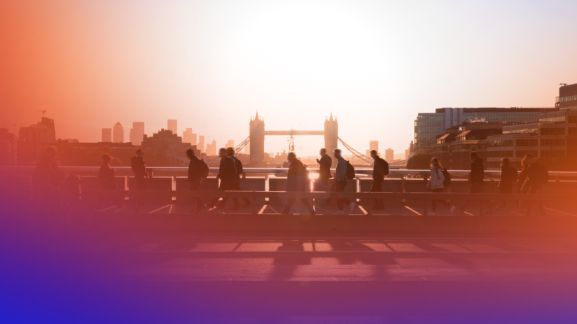 UK initiative to manage AI expansion, showcasing technology control measures in urban settings
