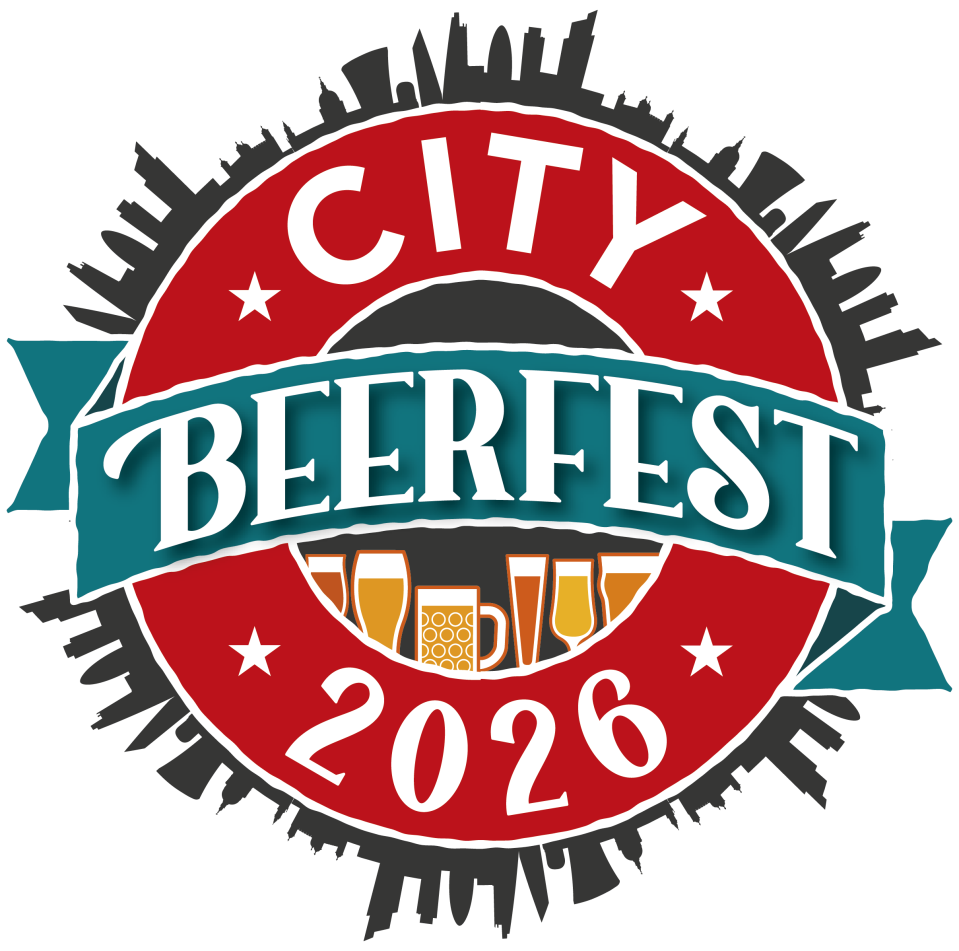 2026 Beerfest logo featuring stylized hops and barley design, promoting upcoming beer festival event with bold typography