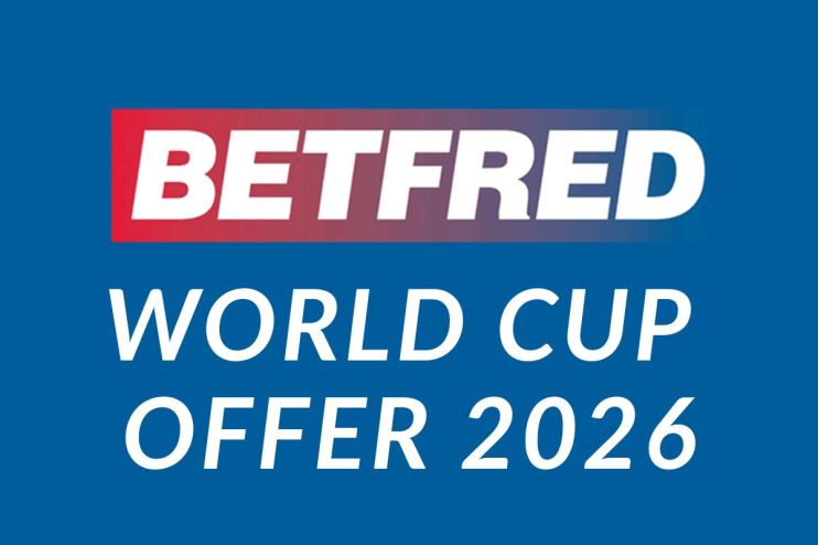 Betfred World Cup 2026 promotional offer highlights with official branding and football-themed graphics