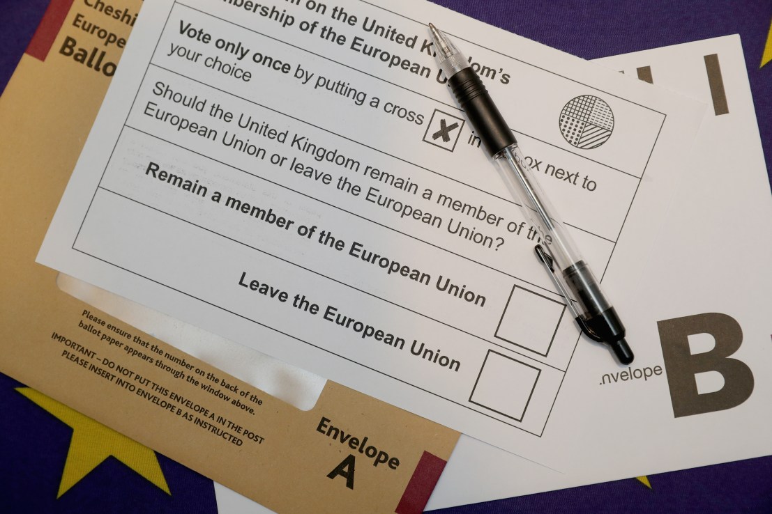 On this day: Britain votes to leave the EU