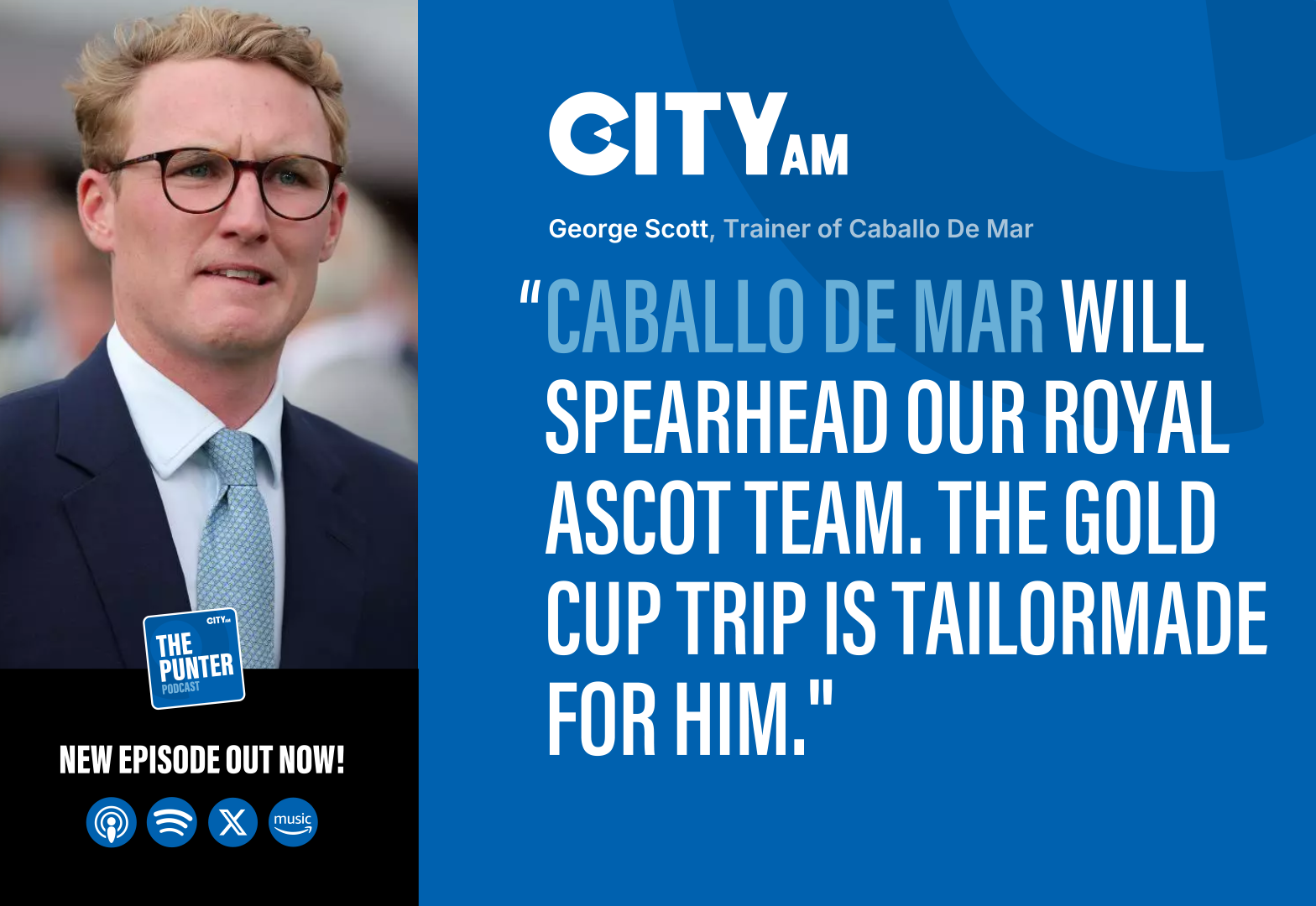 Episode 90: George Scott interview, York and the Chris Barnett Memorial Handicap at Sandown