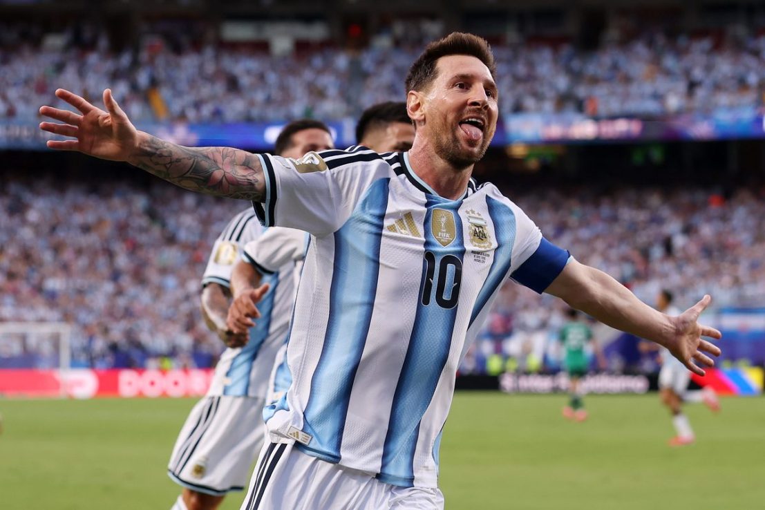 Messi is continuing to torment defenders at the World Cup, aged 39