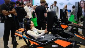 Attendees at London Tech Week 2026 conference networking and discussing innovations in technology and business