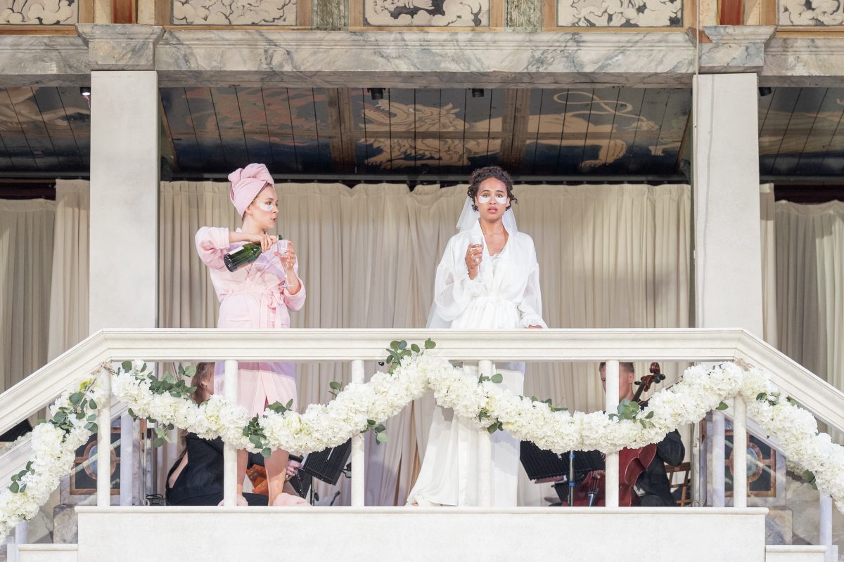 Much Ado About Nothing at the Globe: A silly, frilly production