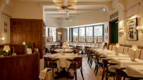 Exterior view of Horsemen Fitzgeralds, the newly opened Irish bar in London, showcasing traditional decor and signage