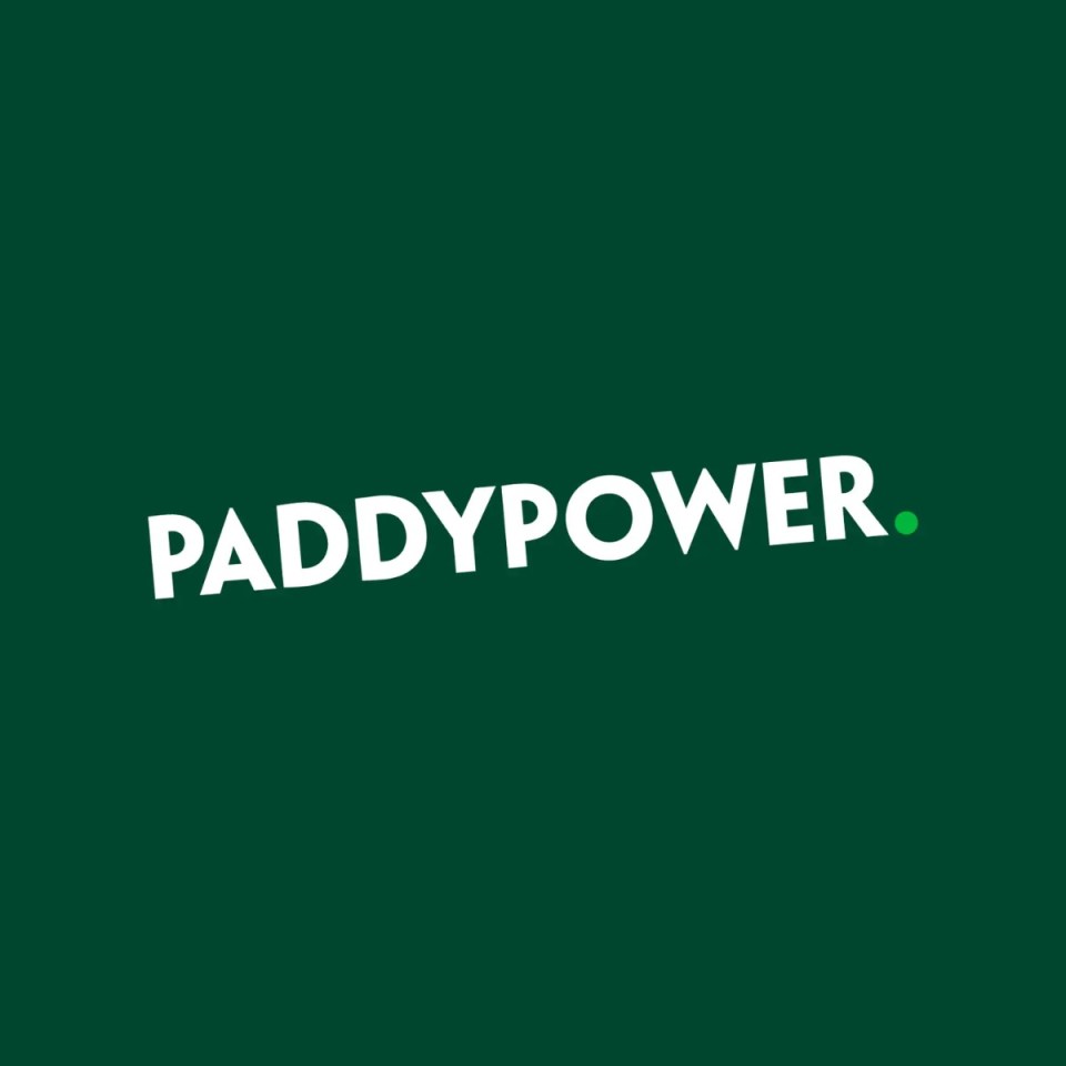 Paddy Power logo on a green background symbolizing the brand identity of the renowned betting company in the business sector