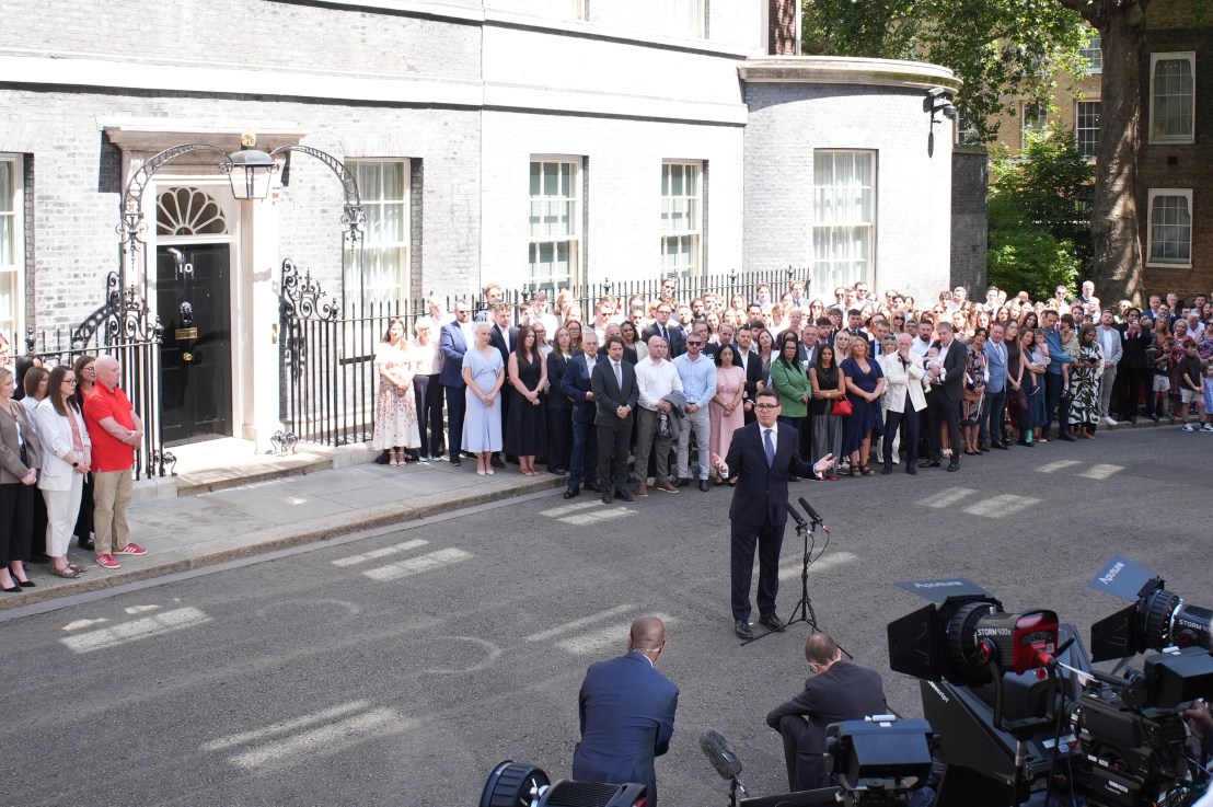Brazen Burnham should call an election and put his ten year plan to the voters