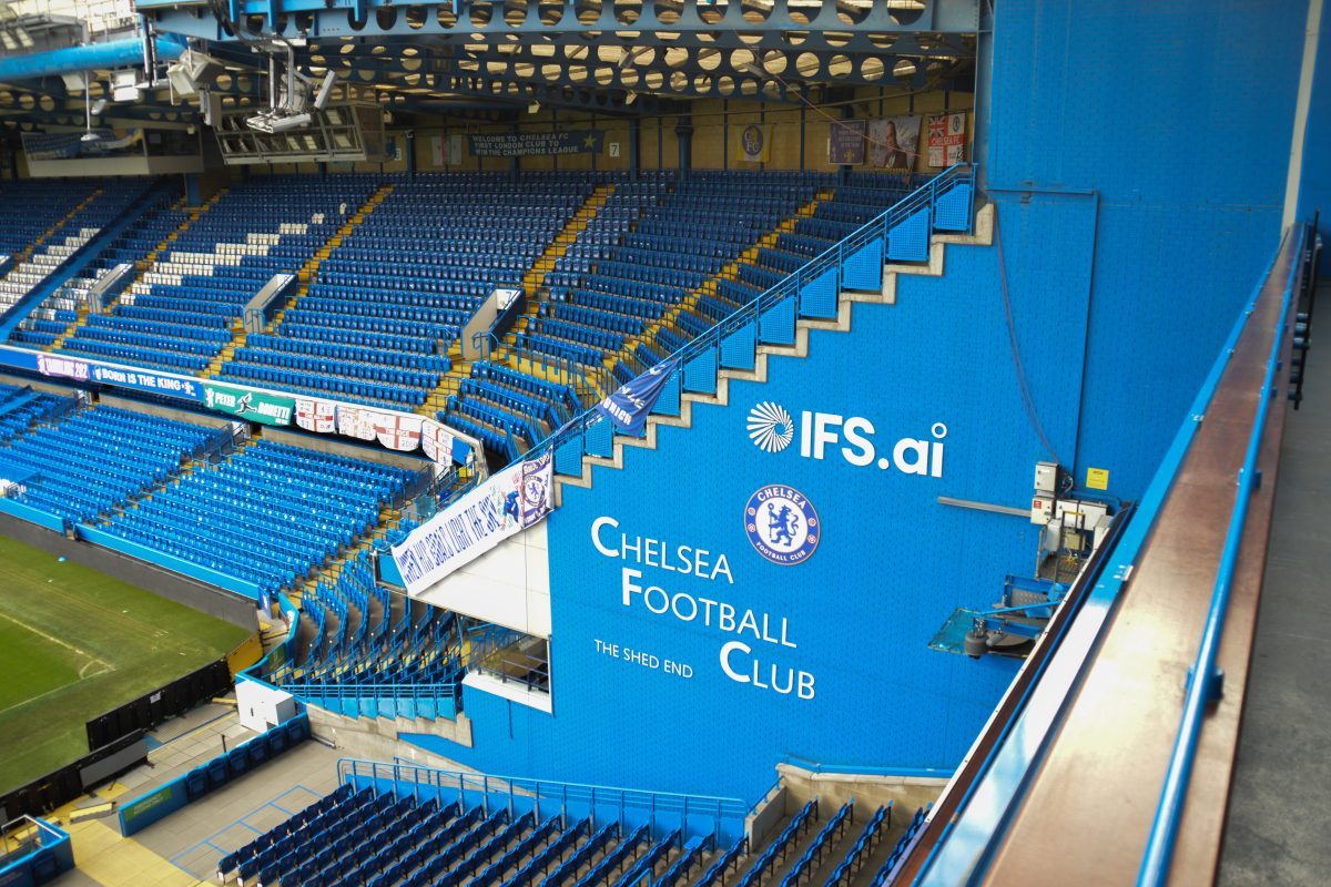 IFS and Chelsea reaffirm partnership, but AI firm moves off front-of-shirt