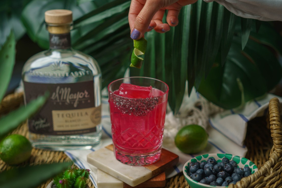 The Twilight Twist: Blueberry Margarita