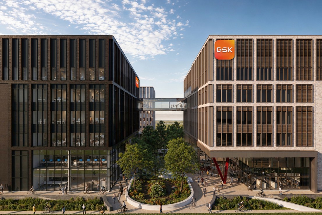 GSK was reducing headcount in its back office to fund the campus