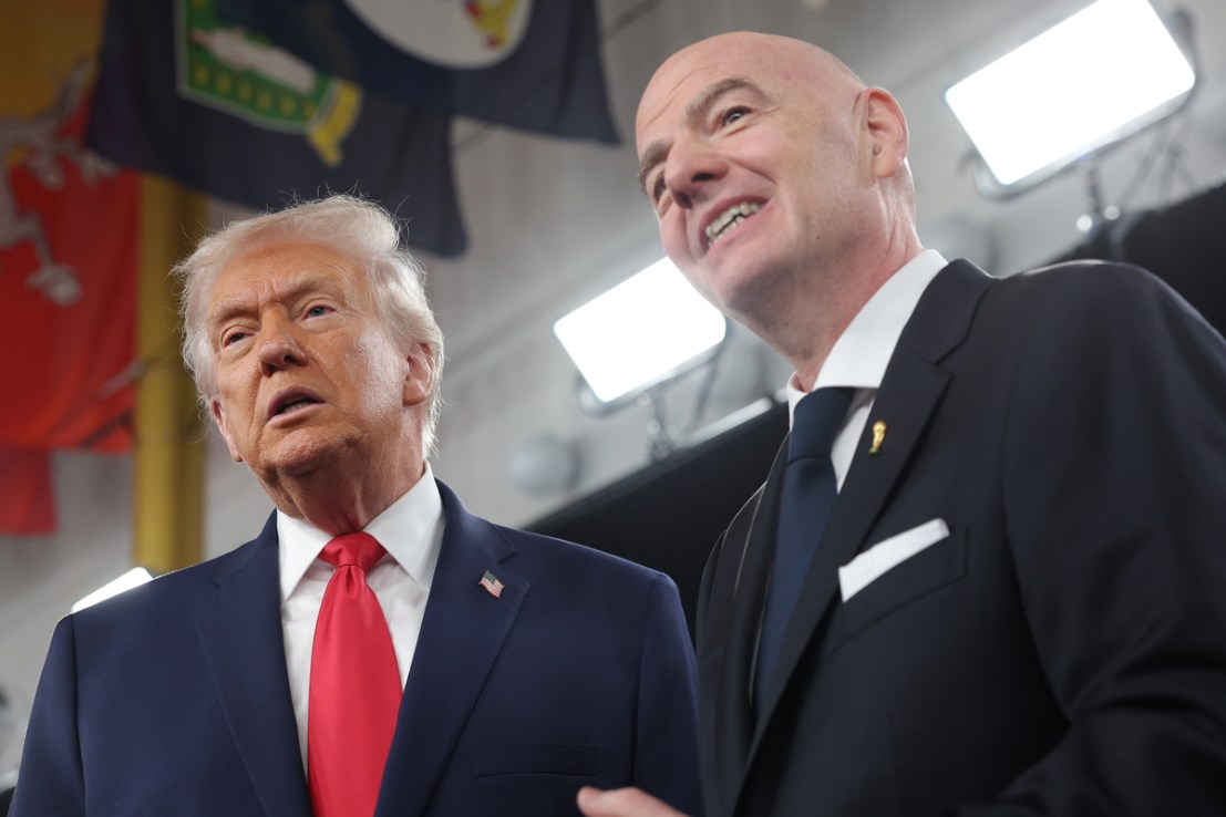Gianni Infantino: Democrats ask to quiz Fifa boss over Trump ‘corruption’ allegations