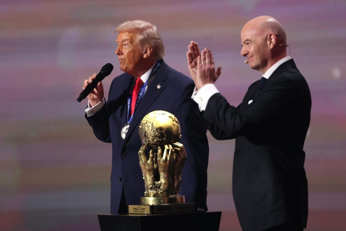 Sport and politics are inseparable and Trump and Infantino have proved that