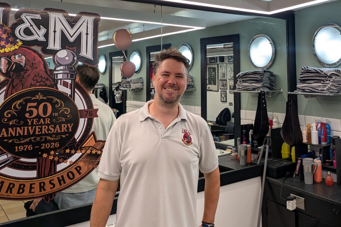 50 years of hairdos: Meet the Dedicated Barber of Fleet Street