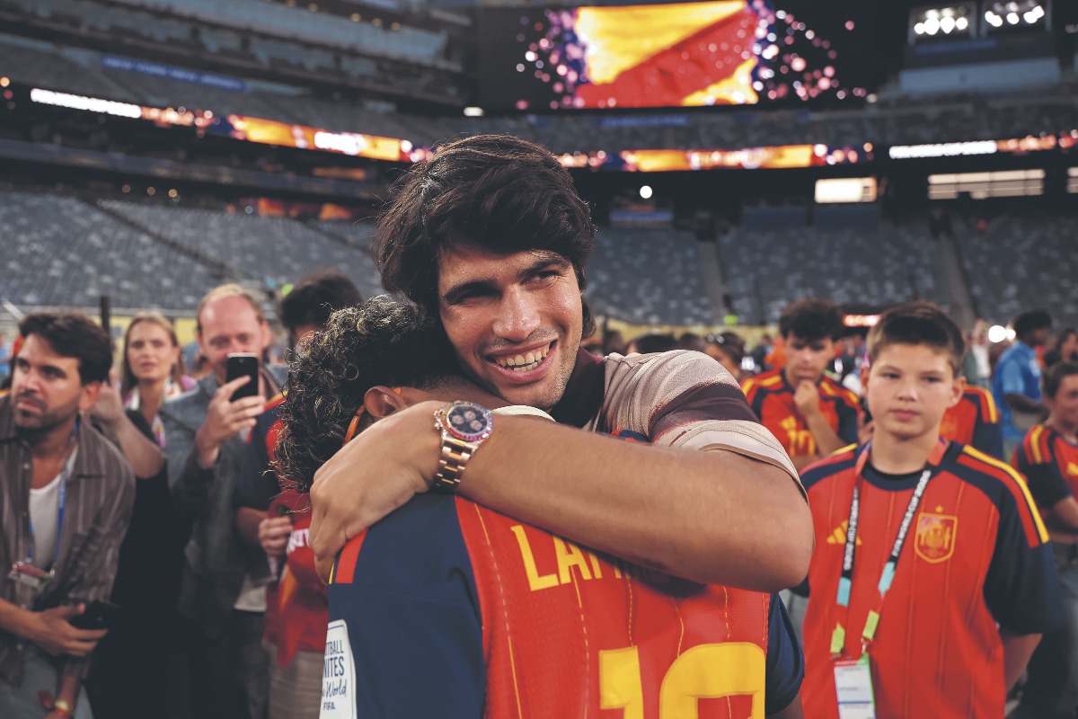 Rolex made a surprise appearance at the World Cup