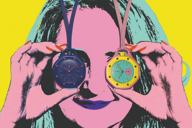 Swatch watch collection showcasing vibrant colors and innovative designs on a sleek display, perfect for fashion enthusiasts