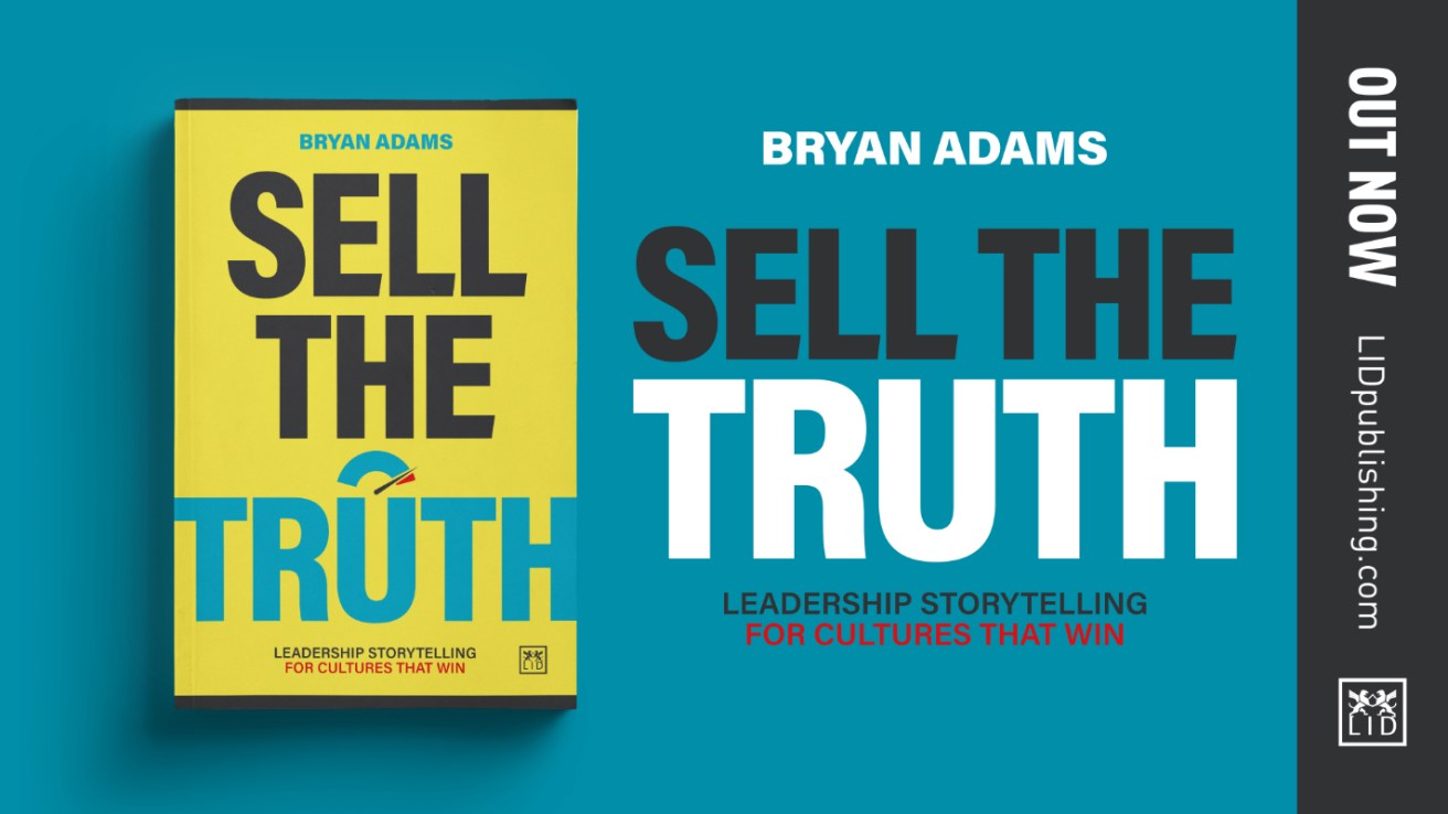 Telling the truth makes you honest. Selling it makes you effective.