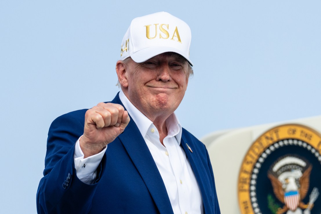 Trump speaks up for Infantino at last as Fifa boss fights world football rebellion