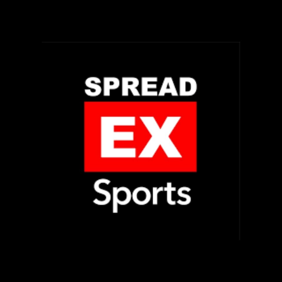 Spreadex Sports logo with SPREAD and Sports in white, and EX in white on a red rectangle.