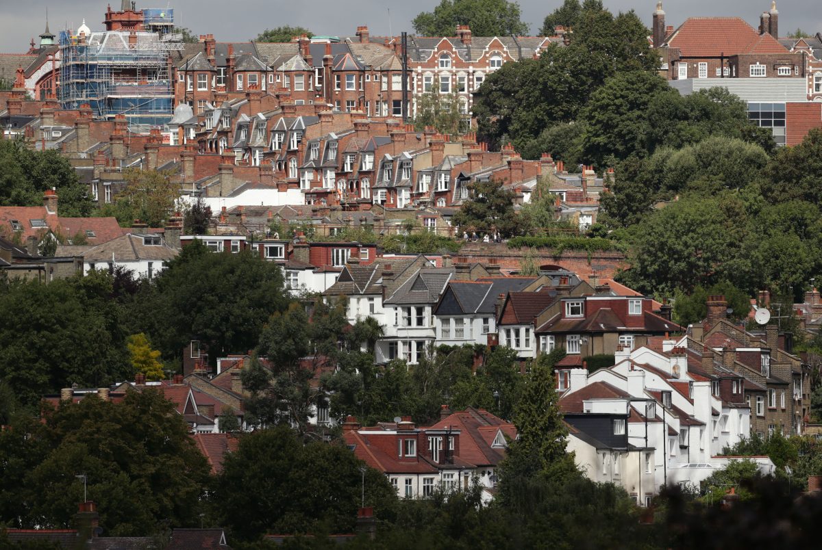 UK house prices fall for first time in three years