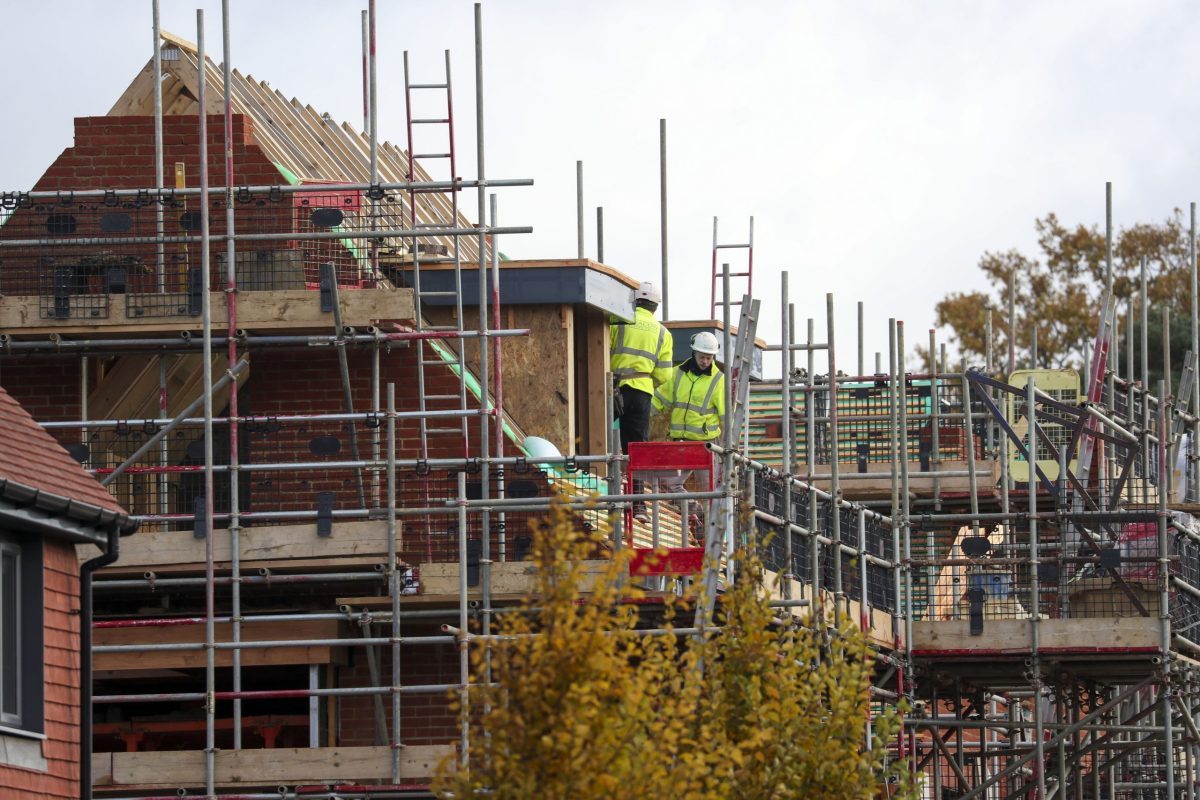 Vistry shares surged on Monday morning (Steve Parsons/PA Wire)