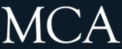 White MCA text in a serif font on a dark blue background, representing the company logo or initials.