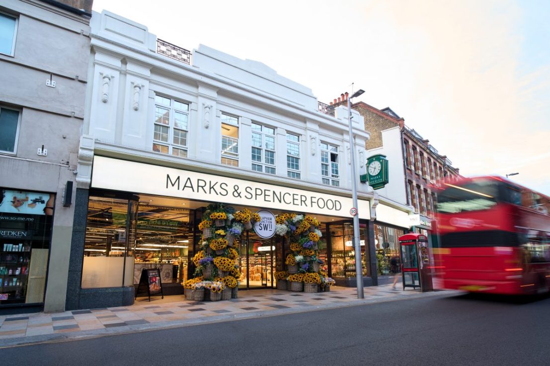 Marks and Spencer shares slide as investors brace for inflation hit