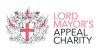 Lord Mayors Appeal Charity logo with the City of London coat of arms and red cross shield