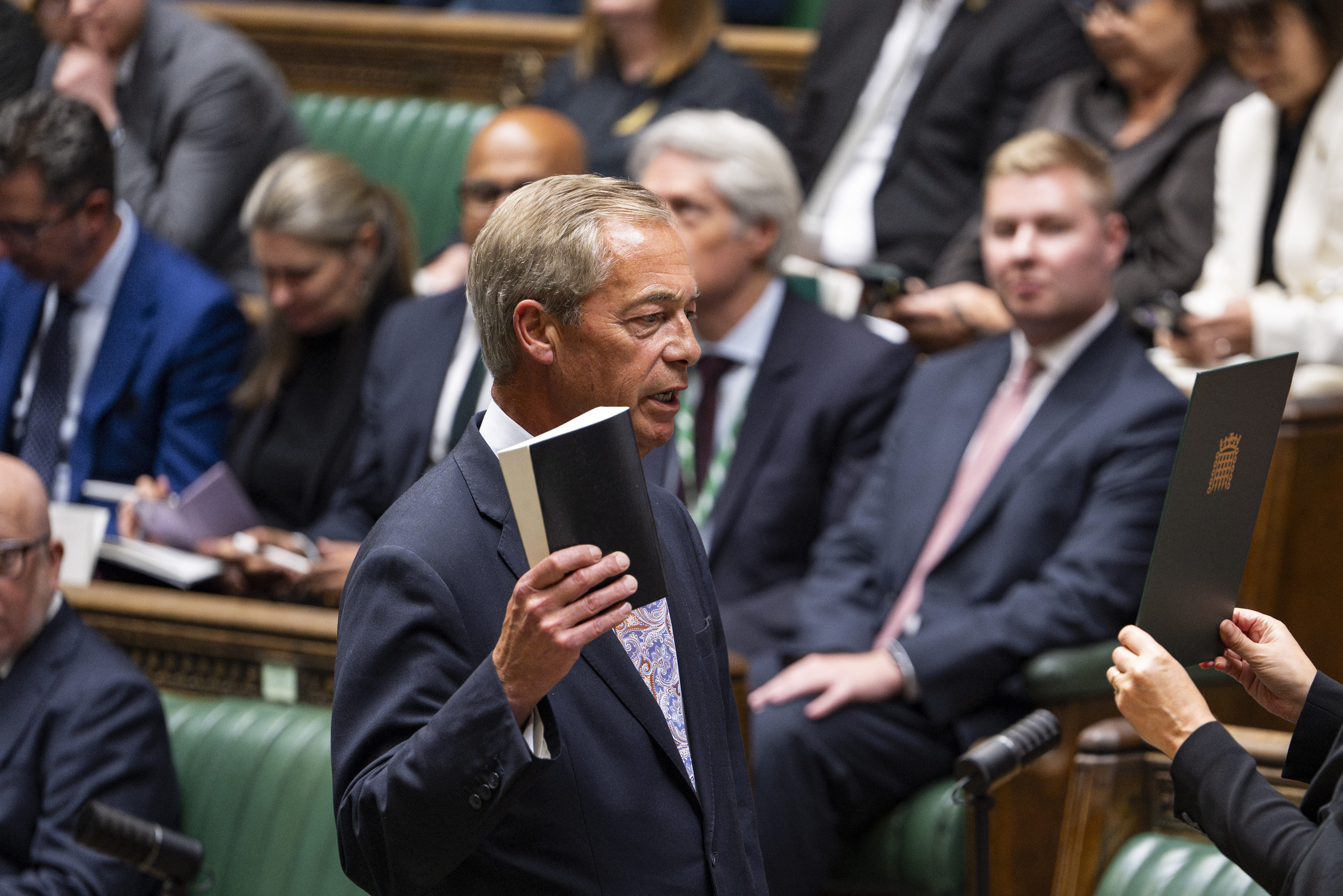 Farage Vows 'National Emergency' to Pass Reform UK Bills
