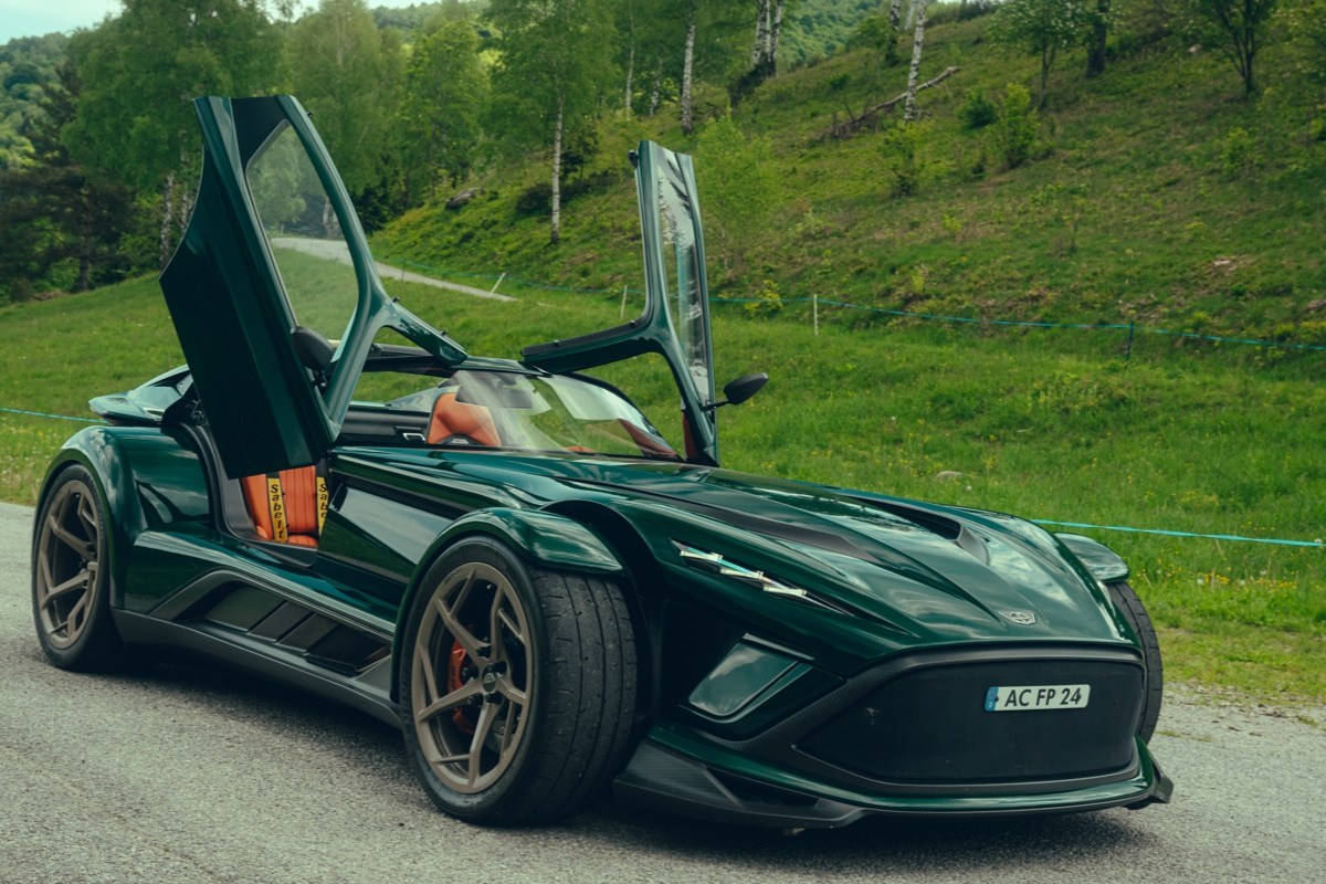 Inside the Donkervoort, a Dutch super car like no other