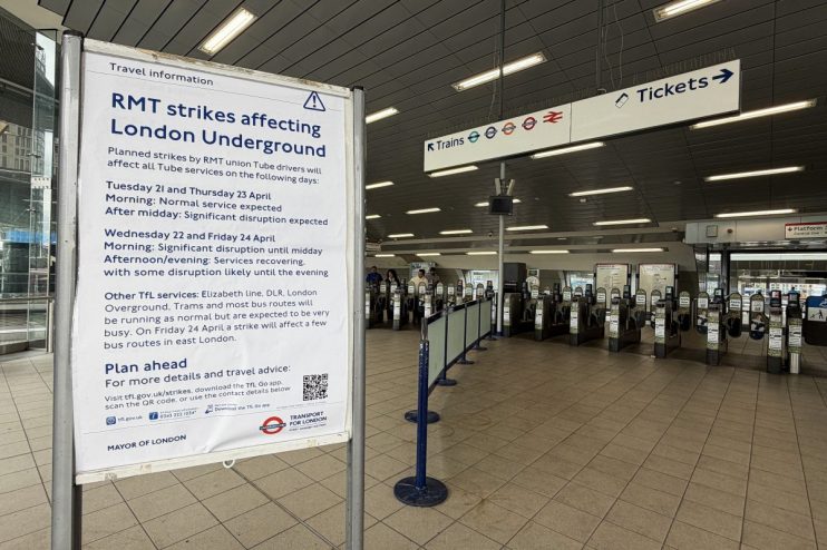 London Commuters Brace For Tube Strikes