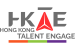 HKTE Hong Kong Talent Engage logo, grey text with red triangle, and colored bars below.