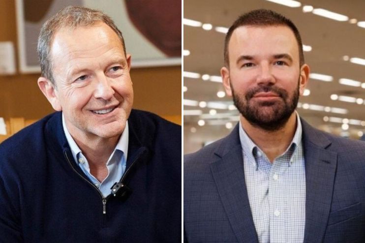 John Lewis (left) and Mark Stead (right) in business attire.