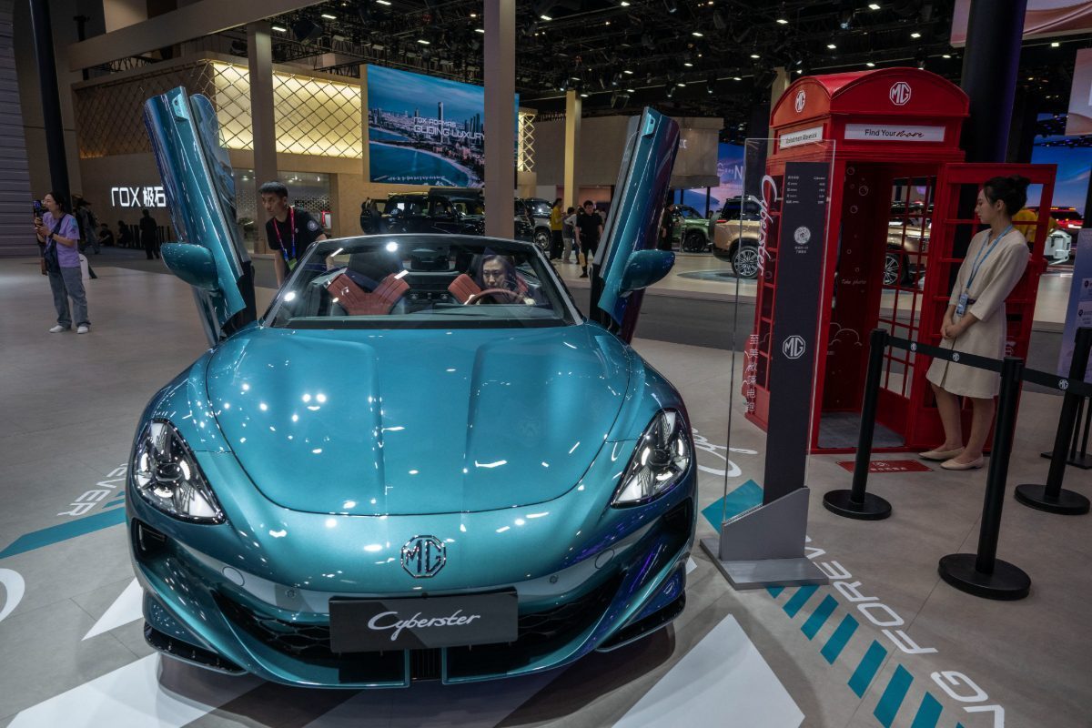Jonathan Reynolds weighs Chinese EV tariffs after sales soar
