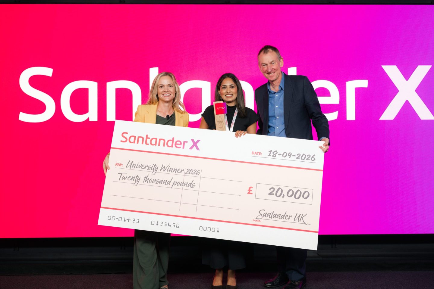 Meet the winners of the Santander X UK Awards 2026
