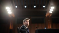 Sam Altman, CEO of OpenAI, speaks at a technology conference