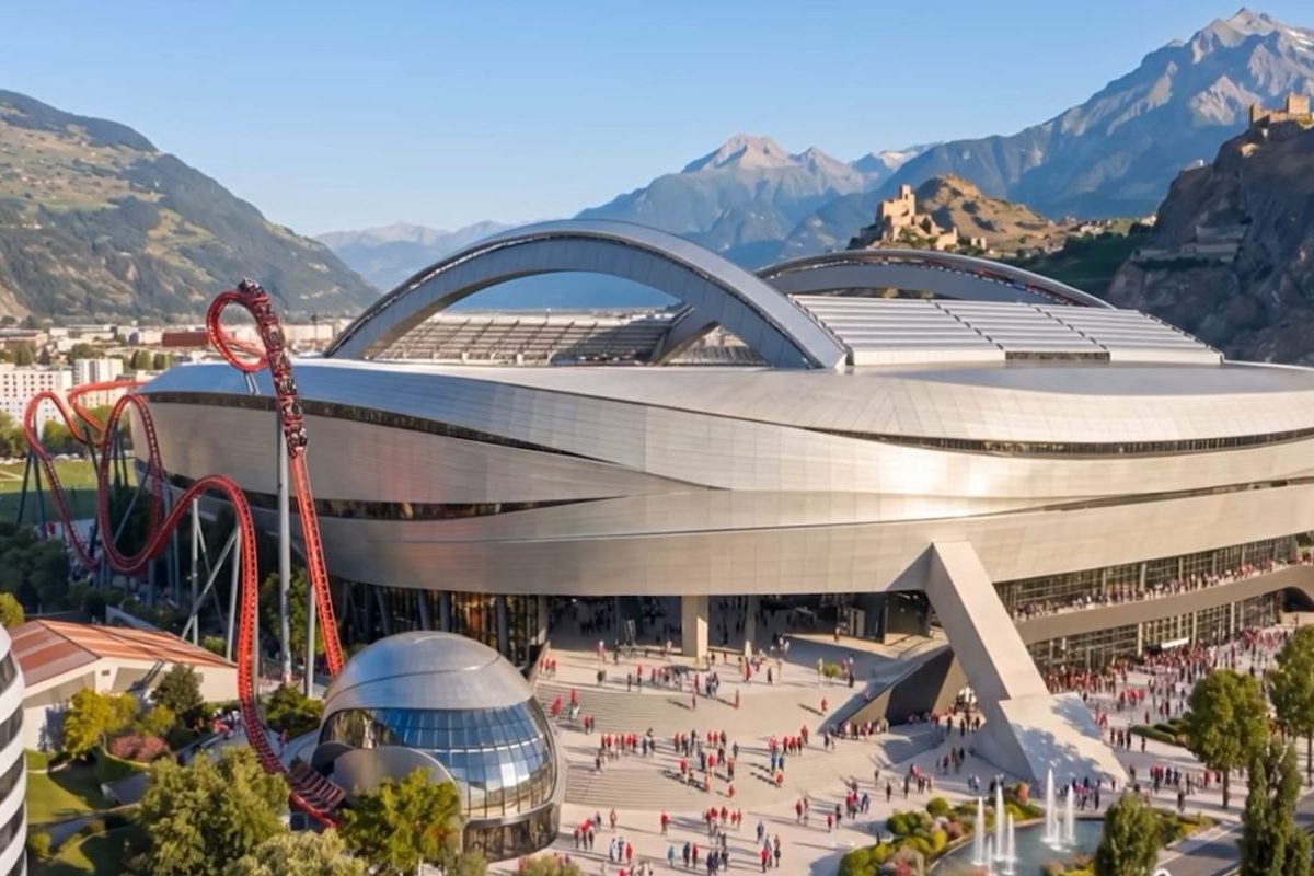 Former Balotelli club building roller coaster in £420m stadium development